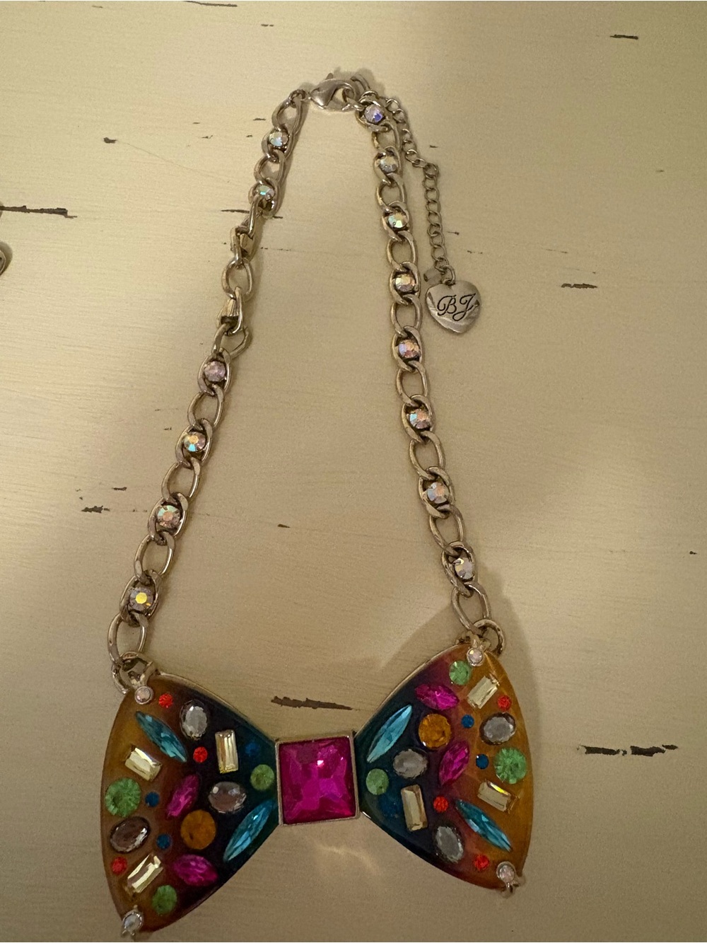 Betsey Johnson Lot 3 Bow tie Choker Necklaces - Picture 4 of 14